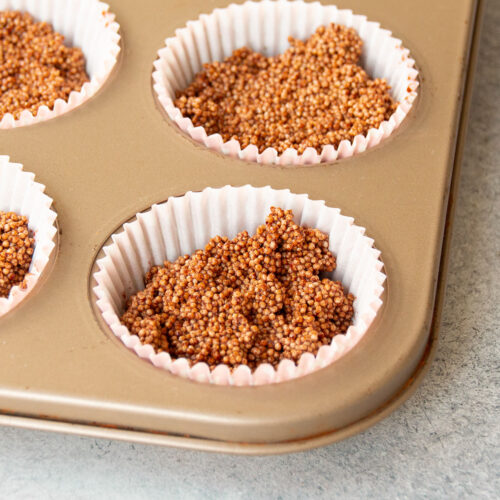 Amaranth-Schoko-Cups - Tasty Katy