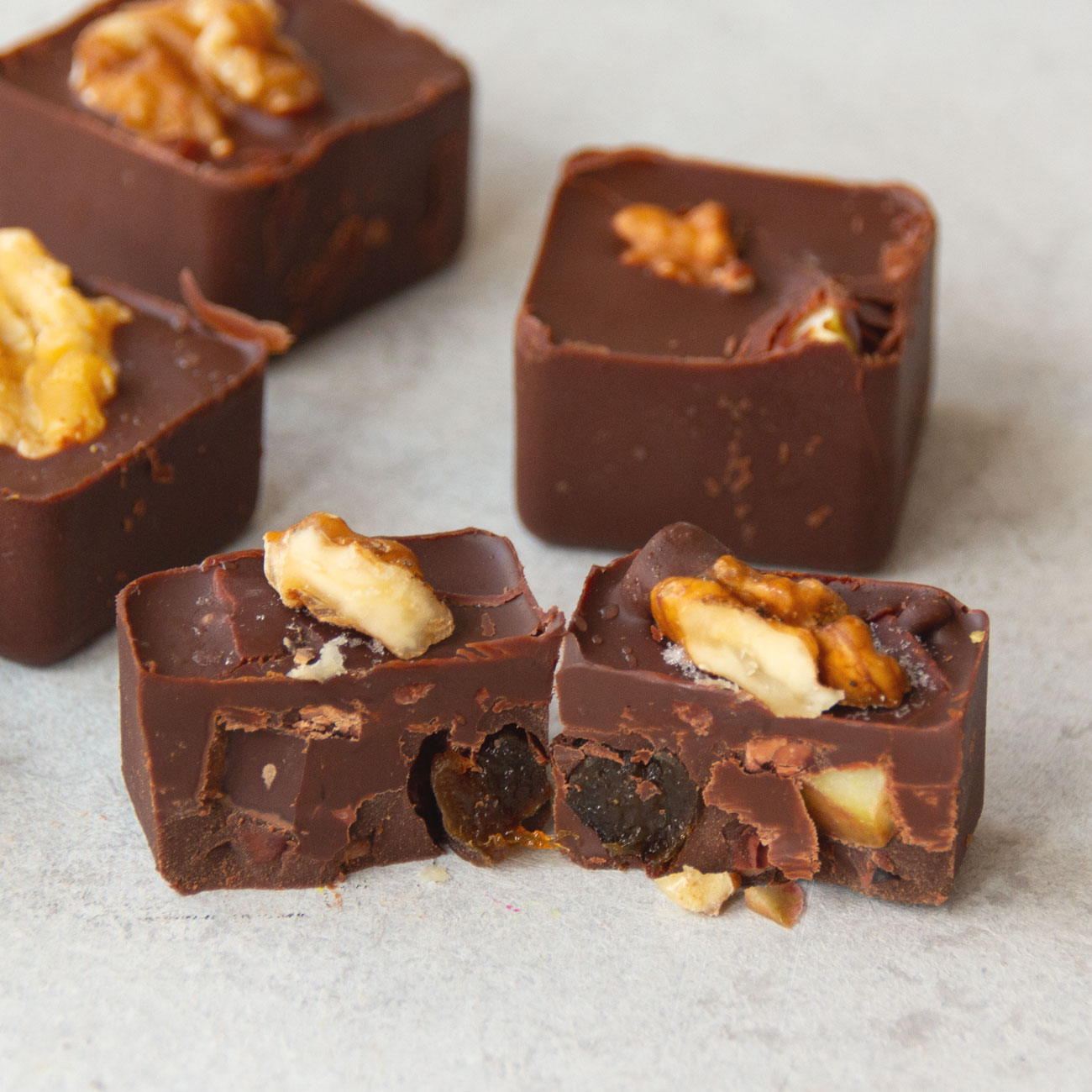 Apfel-Schoko-Pralinen - Tasty Katy